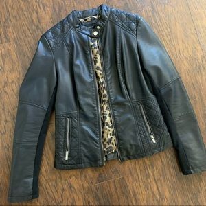 Faux Leather Jacket